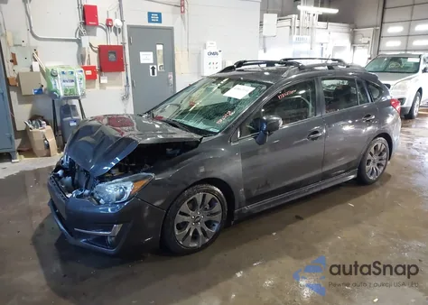 2016 Subaru Impreza 2.0I Sport Premium z USA, uszkodzony, nr VIN JF1GPAP62G8224169